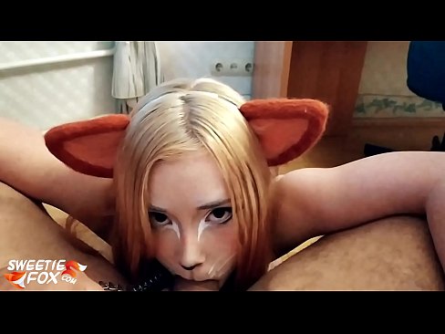 ❤️ Kitsune swallow dick agus cum na beul ❤❌ Bhidio anal leinn ﹏